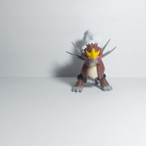 Entei Handpainted Figure.