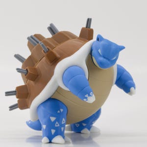3D Printed Gigantamax Blastoise Figure High Quality Collectible Model Available in 5 and 10 Inches