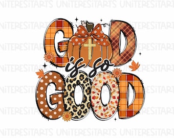 Gott ist so gut Png, Thanksgiving Christ Png, Jesus Png, Herbst Christ Png, Herbst Kürbis Png, Christlicher Glaube Png, Bibel Vers Png