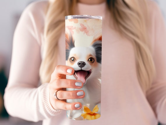 Papillon Tumbler - Tan Papillon Tumbler - Tan