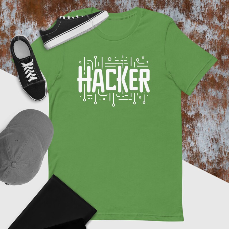 Hacker Circuit Board T-shirt - Cybersecurity Gift - Etsy