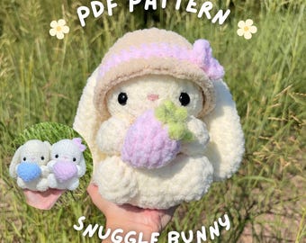 2 in 1 Snuggle Bunny Crochet Pattern