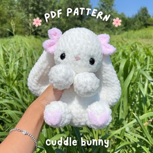 Cuddle Bunny Crochet Pattern | Snuggler