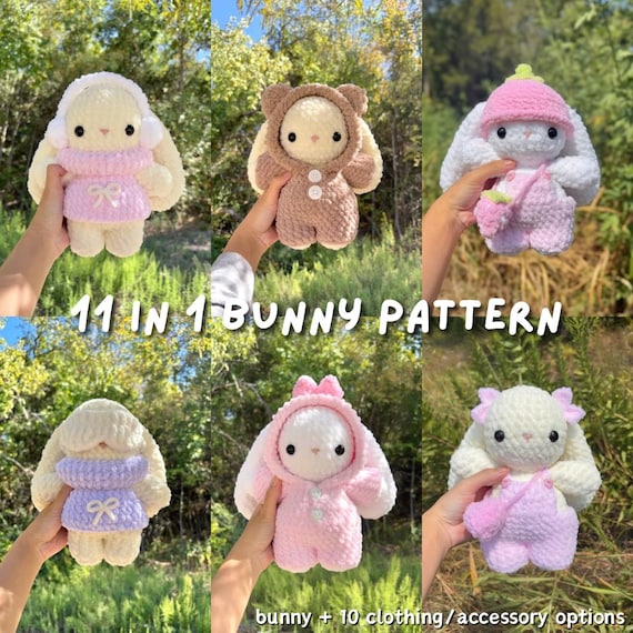 crochet bunny dress pattern Angie Bunny Dress Pretty In Pink