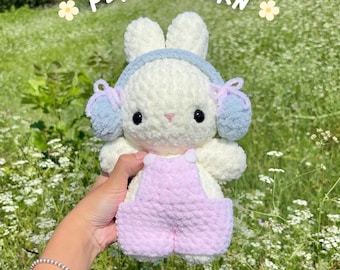 Baby Headphone Bunny Crochet Pattern