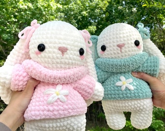 Buy in Turtleneck Sweater Bunny Crochet Pattern Online in