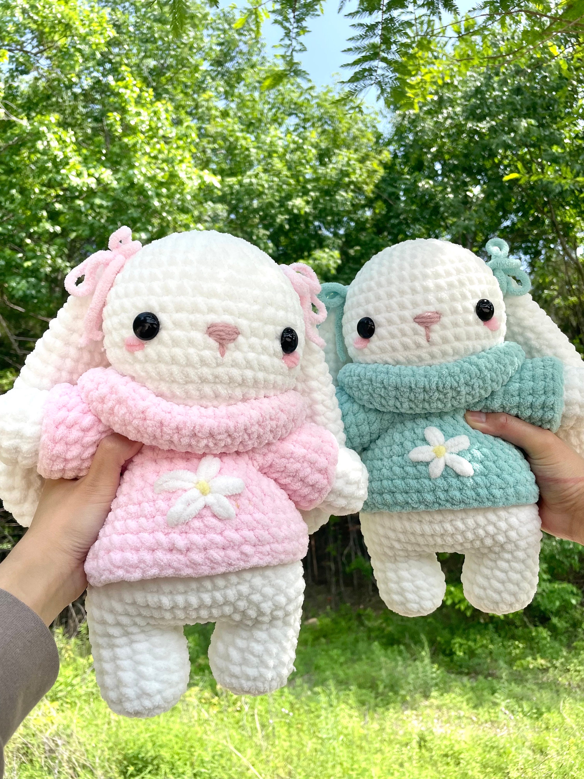 2 in 1 Turtleneck Sweater Bunny Crochet Pattern - Etsy