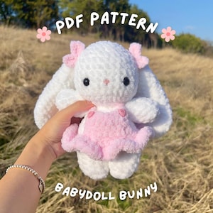 Babydoll Bunny in Dress Crochet Pattern