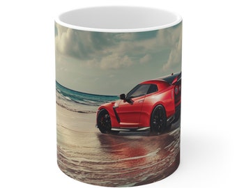 GTR Car Mug: Automotive Enthusiast Gift