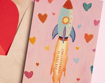 Gelukkige verjaardag kaart Valentijnsdag kaart Love You trouwdag kaart Leuk voor partner vriendin vriend echtgenoot echtgenote