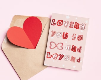 Gelukkige verjaardag kaart Valentijnsdag kaart Love You trouwdag kaart schattig voor partner vriendin vriend echtgenoot vrouw SEVIGNE