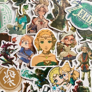 Stickers The Legend of Zelda - Autocollants Étanches Graffiti pour Skateboard, Réfrigérateur et Bagages