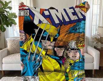 Blanket Xmen, Birthday Gift Blanket, Xmen Blanket