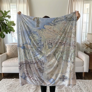 Herr der Ringe Landkarte Decke, ästhetische Decke, Innendecke, Landkartendecke