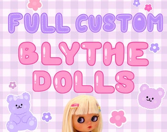 Blythe Custom Personalized Blythe Full Custom Doll