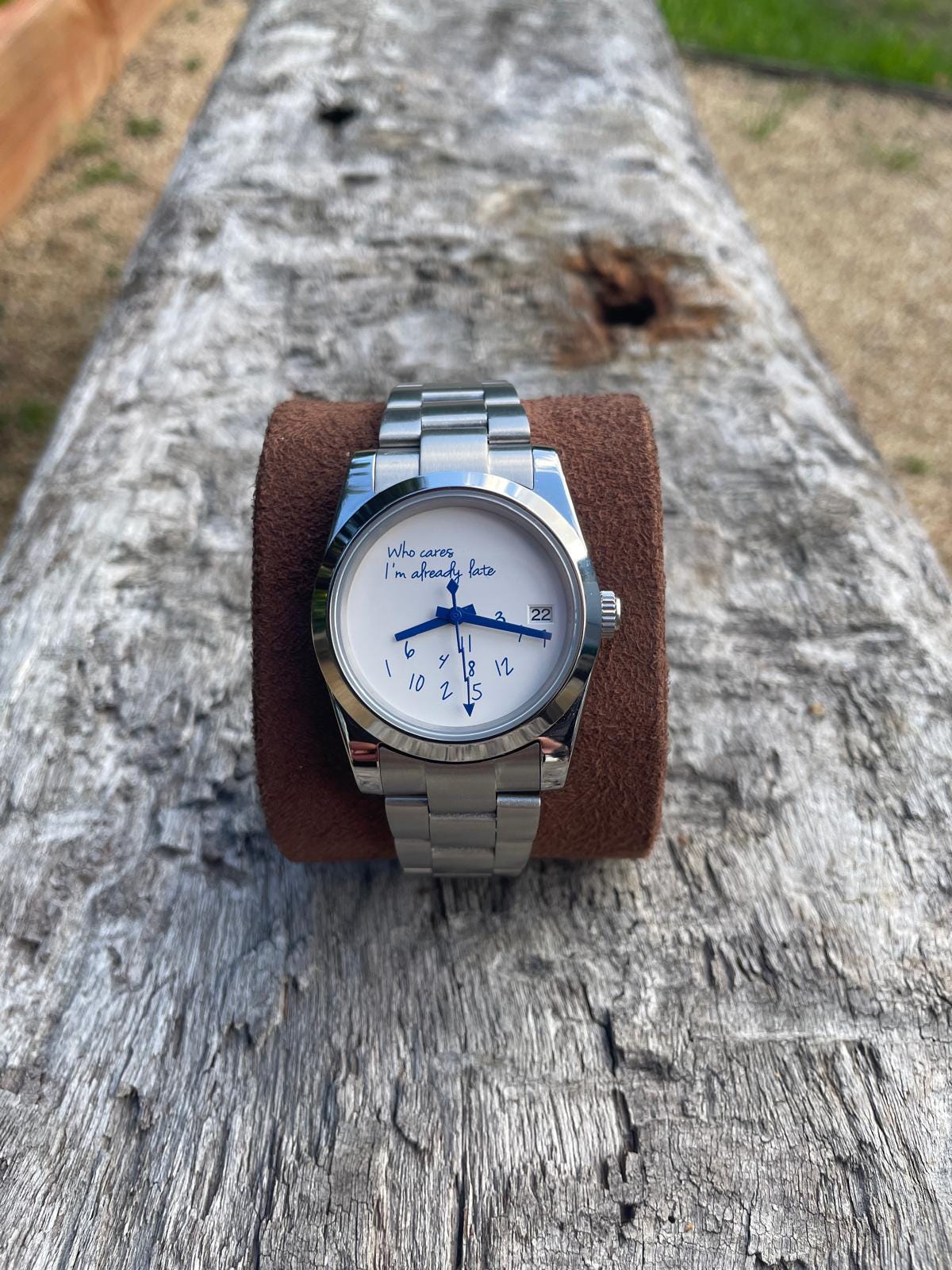 Who Cares Im Already Late Watch