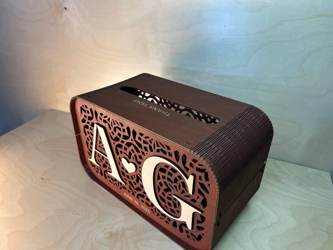 Rustic Wedding Card Box: Personalized Wooden Envelope Keepsake - Etsy