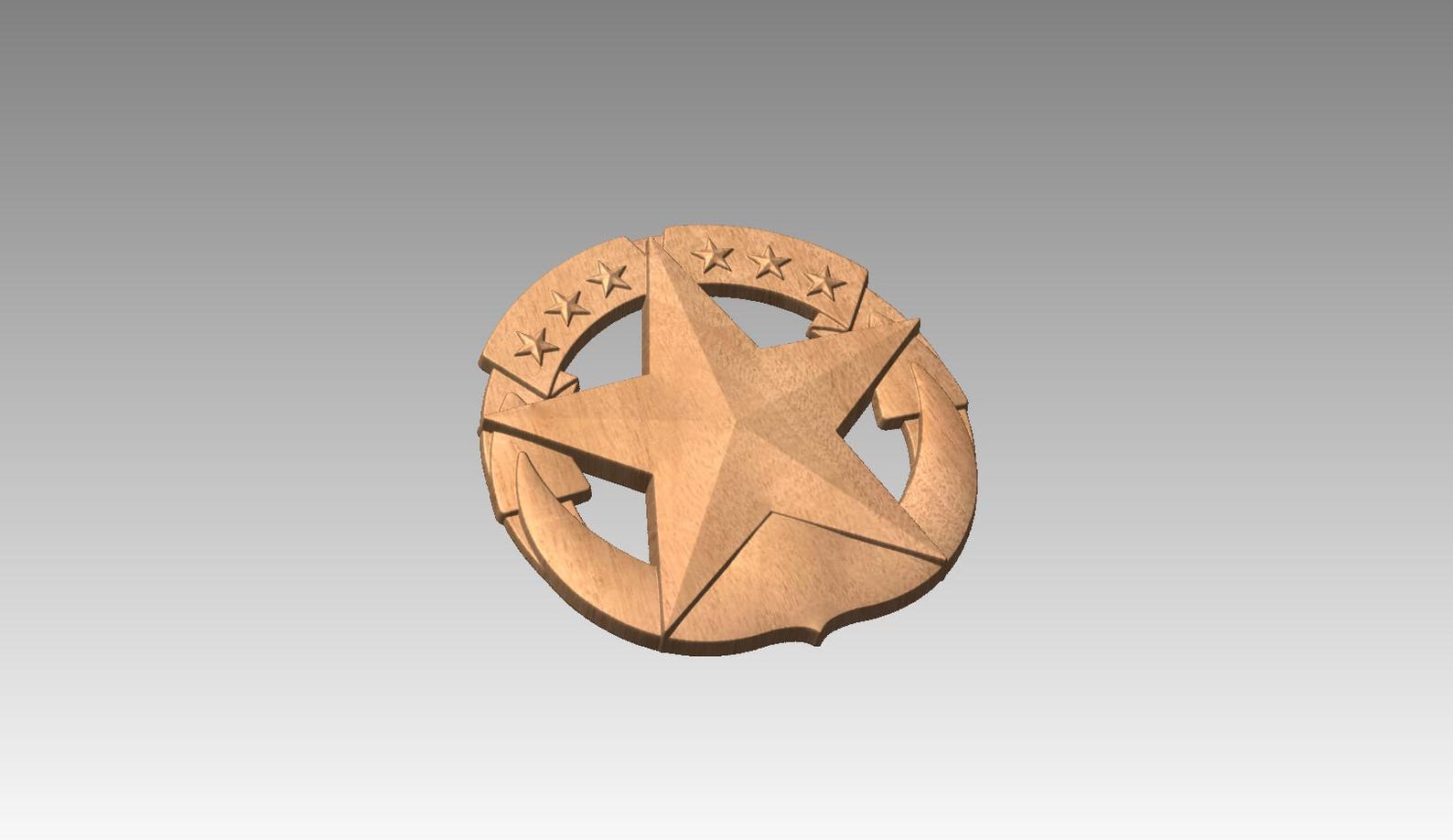 U.S. Navy Command at Sea Insignia 3D Model - Etsy