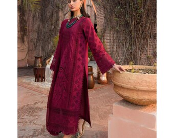 Vestidos paquistaníes Colección de diseñadores de vestidos indios Traje Eid Último estilo Ropa de fiesta Salwar Kameez