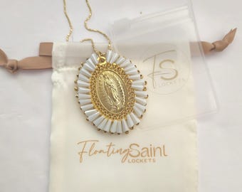 1 Our Lady of Guadalupe Pendant | Catholic Gift for Women | Religious Jewelry | Devotional | Christian Necklace