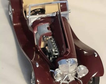 Vintage BBURAGO (burago) JAGUAR SS 100 (1937), Mint, New in the