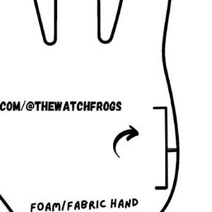 Puppet Body Pattern - Hands And Arms