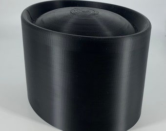 Telescope Hat Block: ABS Hat Making Form, Optional Tipper (Size 54-63)