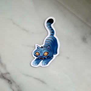 Vinylsticker Kpop Demon Hunters Derpy Tiger