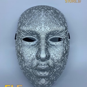 Cosplaymasker King Baldwin IV &quot;Kingdom of Heaven&quot; met bandana – draagbaar verzamelmasker Baldwin IV of Jerusalem