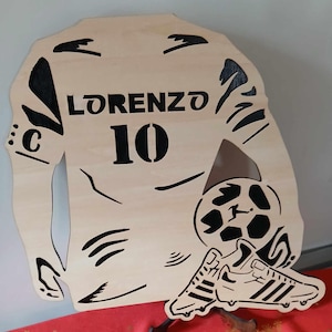 Maillot de foot sport football, Fichier vectoriel numèrique