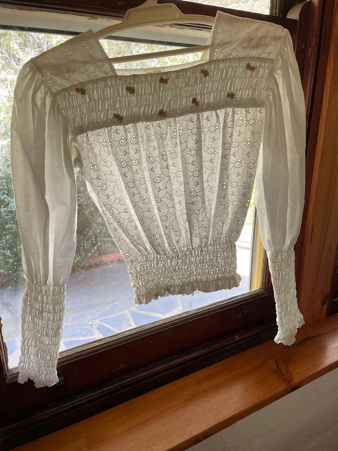 Richelieu Broderie Anglaise Blouse