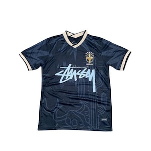 Custom made Brazil jersey, Embroidered Football Jersey, gift for men, Soccer