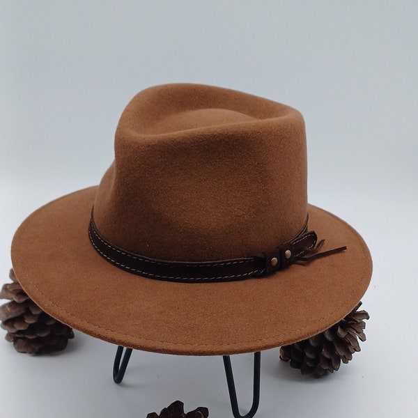 Chapeau imperméable castor