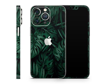 Premium Jungle Greenery iPhone Skin - Duurzame vinylsticker voor bescherming en stijl