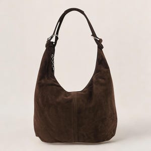 Wildleder Schultertasche, Handtasche aus Wildleder, Wildledertasche,Shopper,Wildleder Tasche, Hobo Bag, Tote Bag, Slouchy Bag,Einkaufstasche
