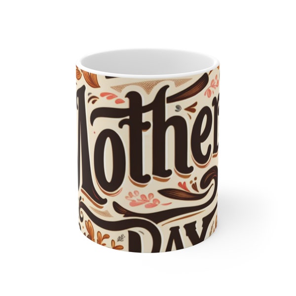 Extravaganza Mug: A Mother's Day Unique Ceramic Coffee Cup for Special Occasions - Handcrafted Gift Idea with Colorful Design