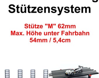 Supports for Carrera Digital 124 / 132 / EVO - black - size M
