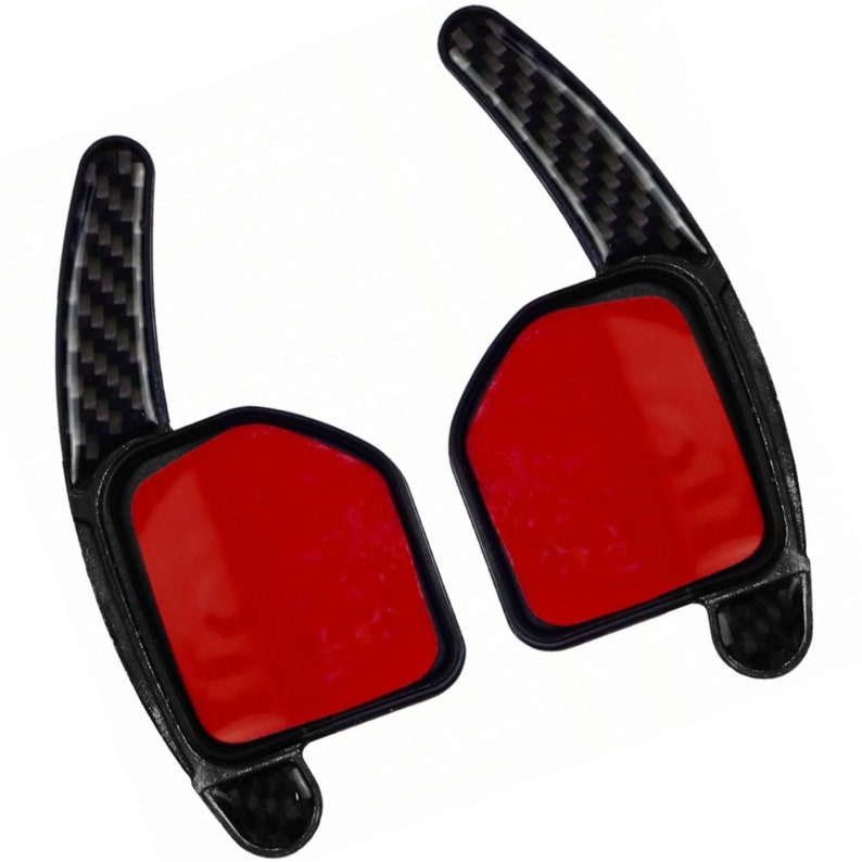 Shift paddles for Audi A3 S3 RS3 - 8P 8PA Carbon-Look Black image 7