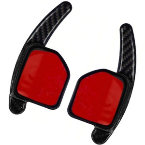 Shift paddles for Audi A3 S3 RS3 - 8P 8PA Carbon-Look Black image 6