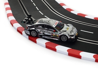 2m Curbs for Carrera 124 132 EVO "Red-White" Edge Strips Curb Curves Straight