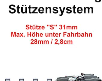 Supports for Carrera Digital 124 / 132 / EVO - black - size S