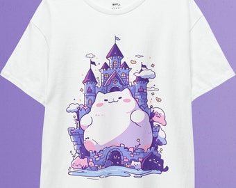 Kawaii Katzen T-Shirt: Pastel Goth Harajuku Fashion