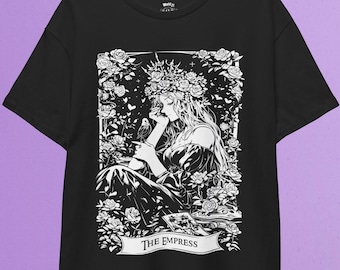 The Empress Tarot Card T-Shirt: Witchy Occult Clothing
