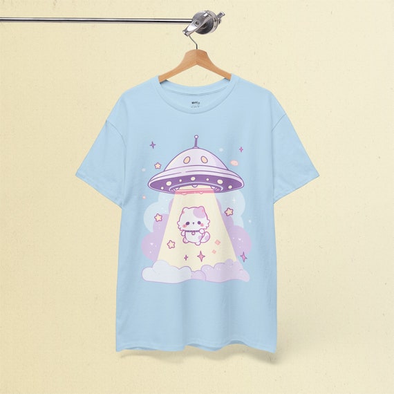 UFO Cat T-Shirt: Kawaii Pastel Goth Harajuku Clothing