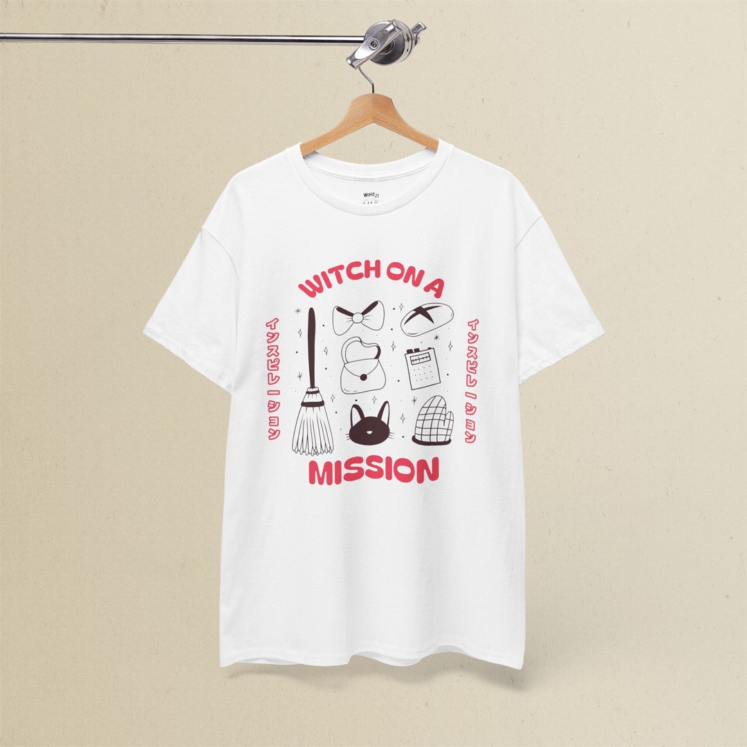 T-shirt Fantaisie Licorne Pastel Goth - Motif Lune, Roses Et Magie, Taille Unique, 100% Polyester