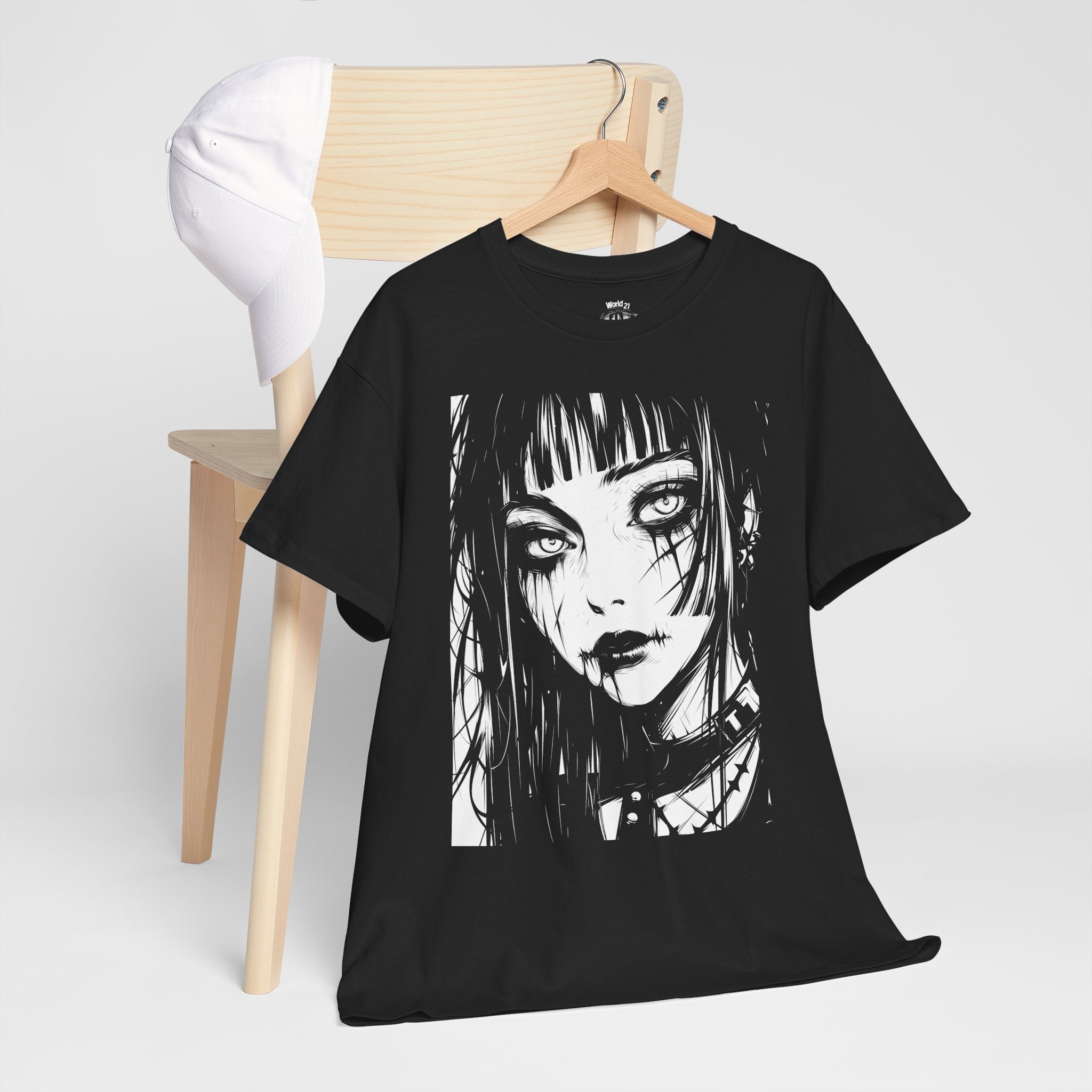 【AEAE】LAYERED GOTHIC LOGO T-SHIRTS [WHITE] THEXSHOP,더엑스샵,AEAE