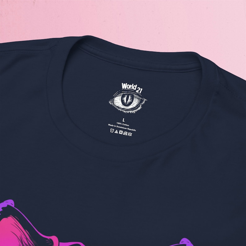 Trippy Cat T-Shirt |  Trippy Shirt, Vaporwave, Rave Gear Shirt, Psychedelic, Weirdcore Shirt, Neon Aesthetic, Alt Clothing, Grunge Clothes, S to 5XL, Plus Size Clothing, Unisex Shirt, Graphic T-shirts, Gift For Her, Gift For Him, E Girl Clothing