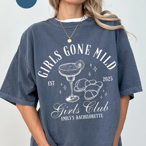 Girls Gone Mild Bachelorette Party Oversized Comfort Colors Tee