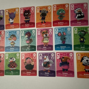 Animal Crossing amiibo cards series 1