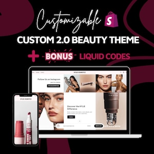 Premium Shopify Theme, Shopify for Entrepreneurs, SEO-friendly, Customizable,  Responsive Shopify Theme, Easy Shopify Theme, Shopify Landing